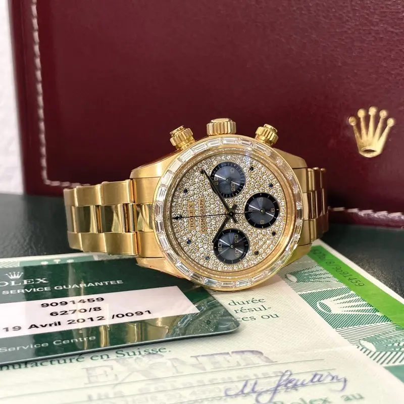 【送料込】7 Rolex 文字盤 Cosmograph Daytona dial Rolex Cosmograph Daytona - Ref. 6270/8 - A lot in our 105th